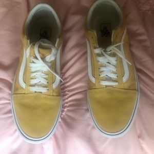 Old Skool Vans (Yellow)